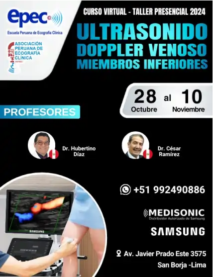  ULTRASONIDO DOPPLER VENOSO MIEMBROS INFERIORES